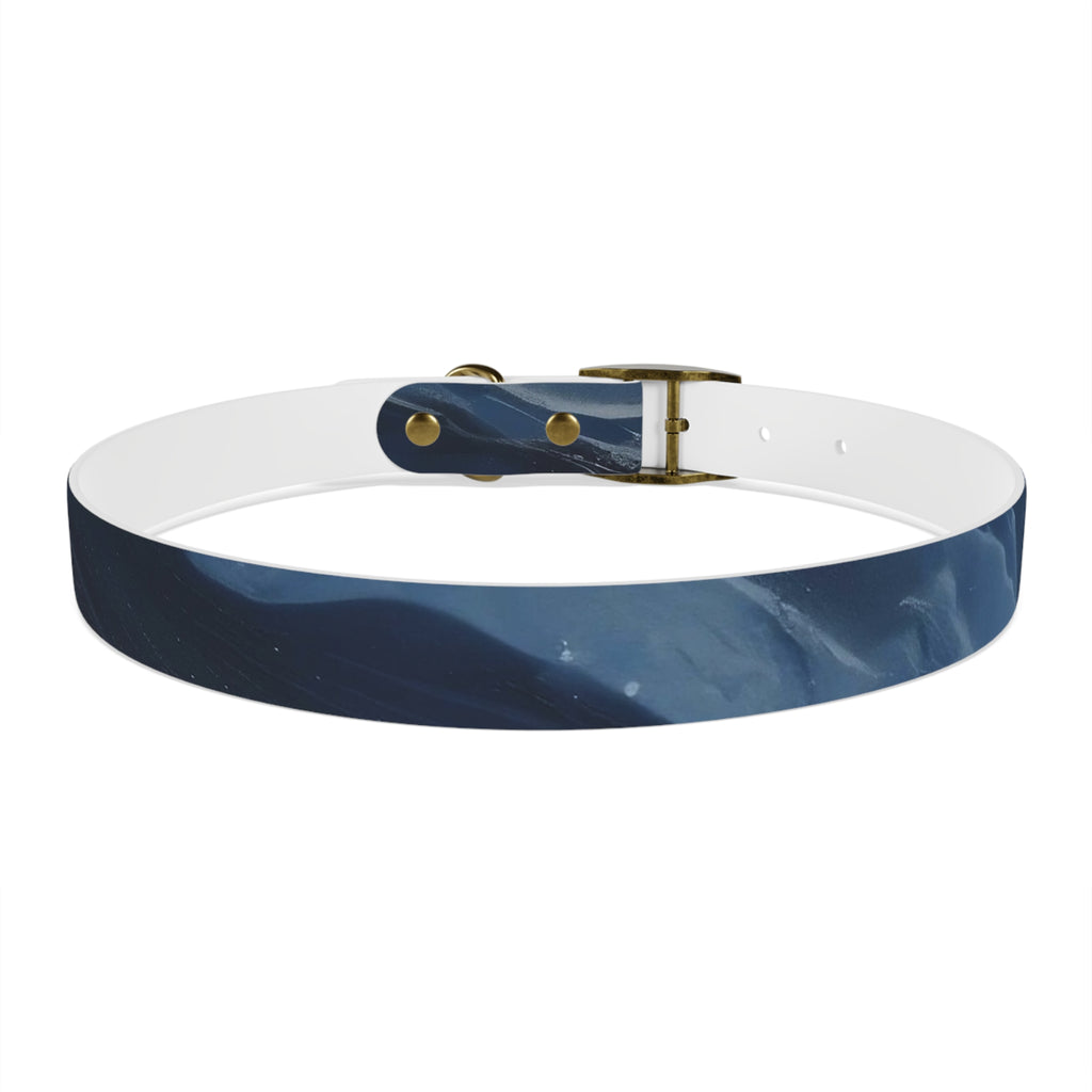 Modern Gradient Dog Collar Marble
