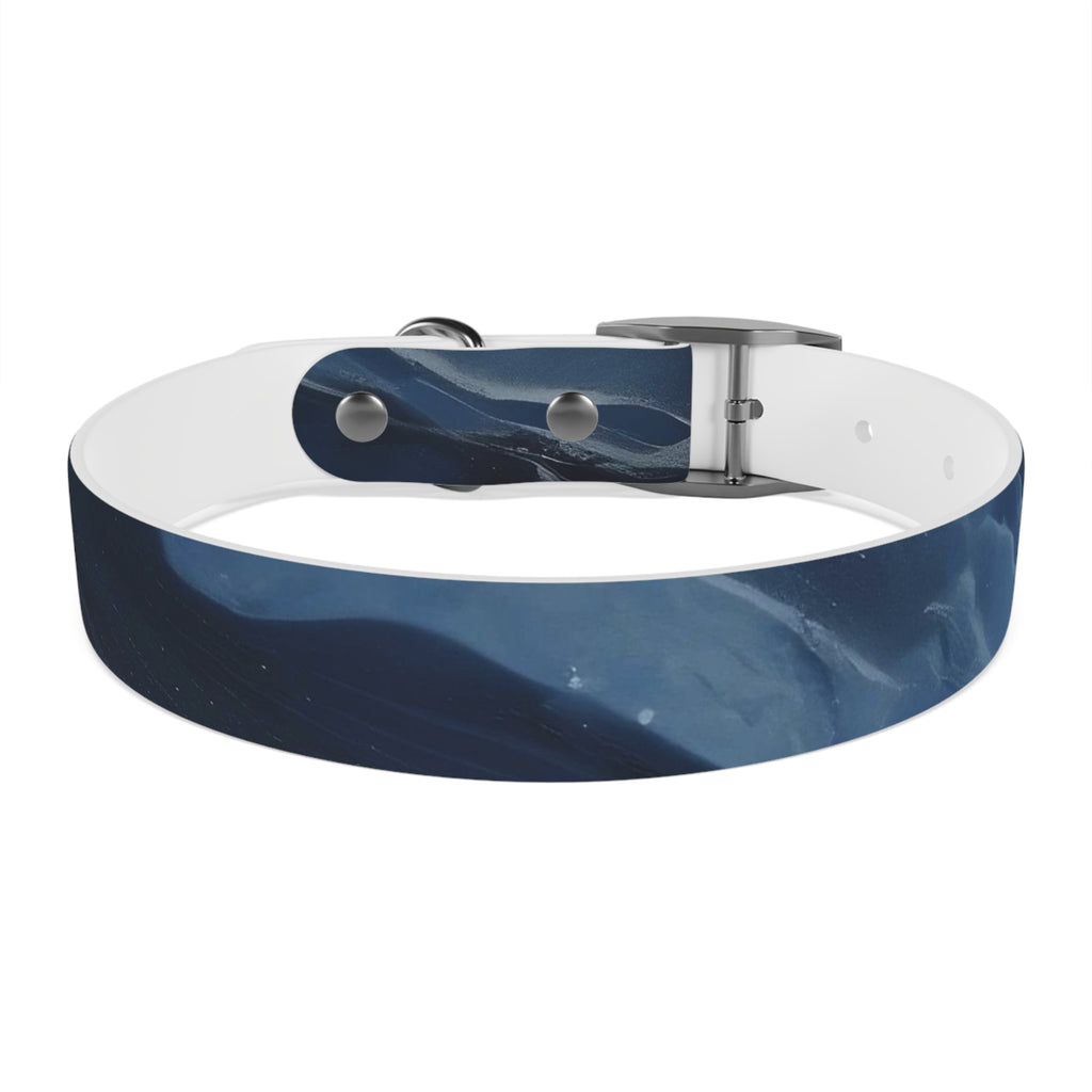 Modern Gradient Dog Collar Marble