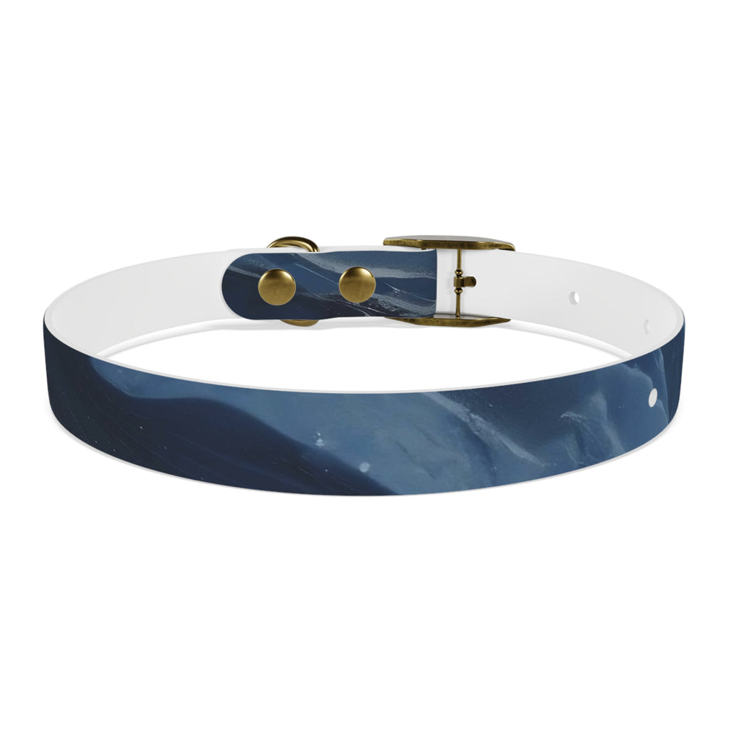 Modern Gradient Dog Collar Marble