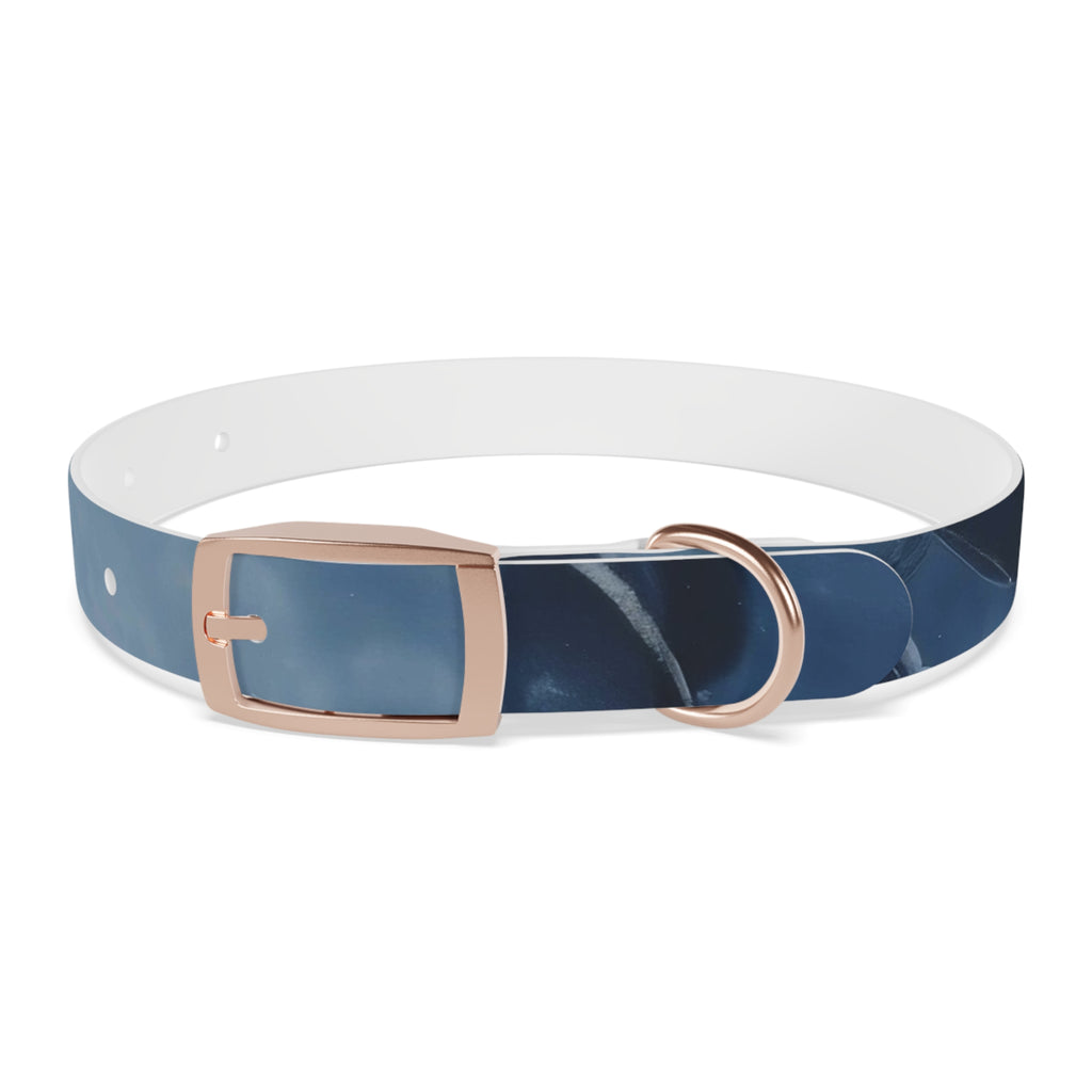 Modern Gradient Dog Collar Marble