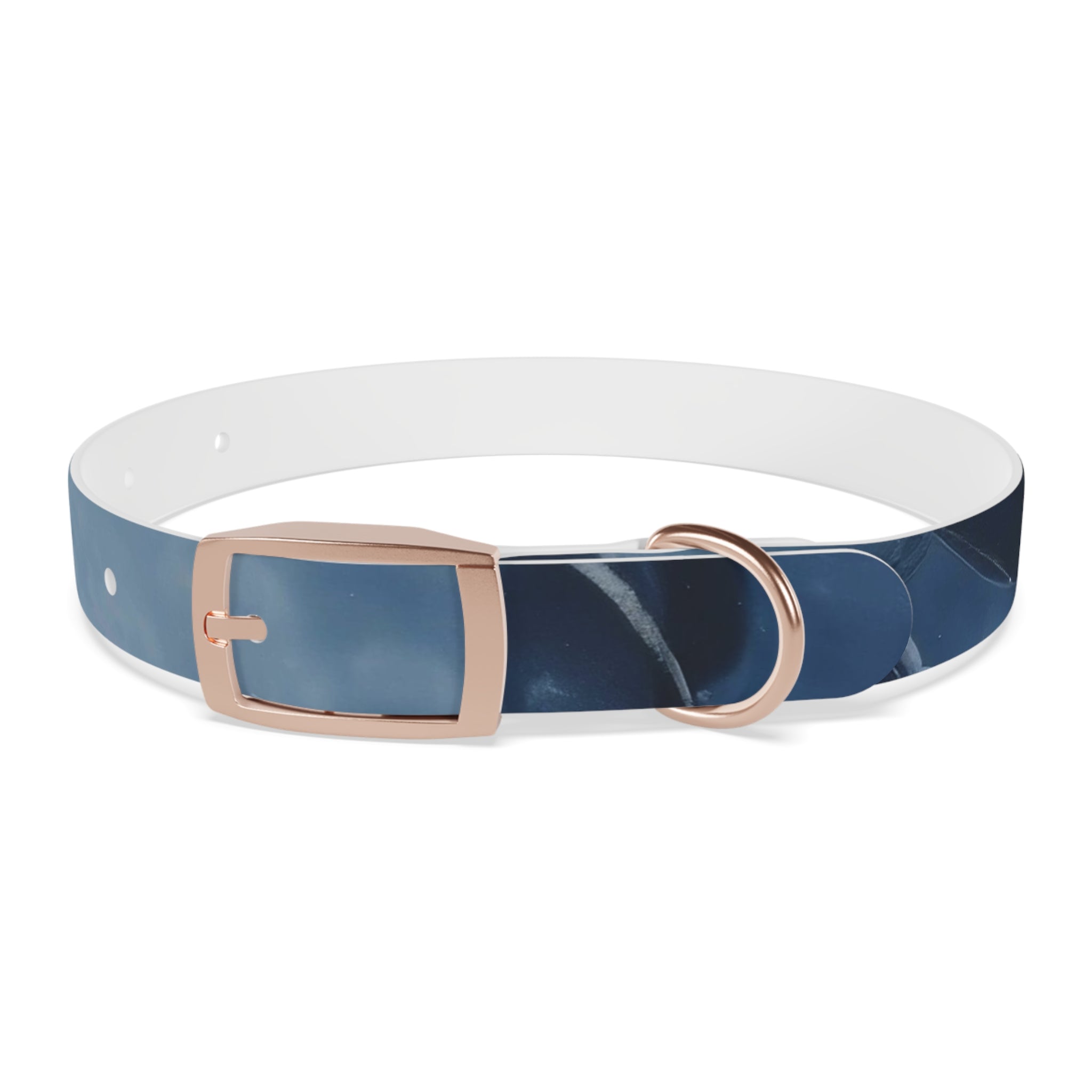 Modern Gradient Dog Collar Marble