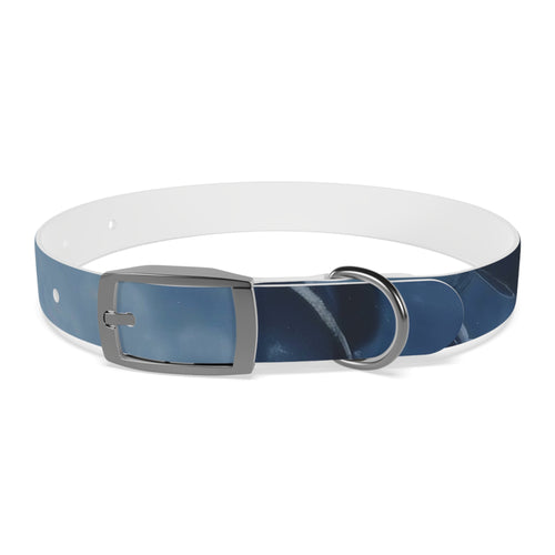 Modern Gradient Dog Collar Marble