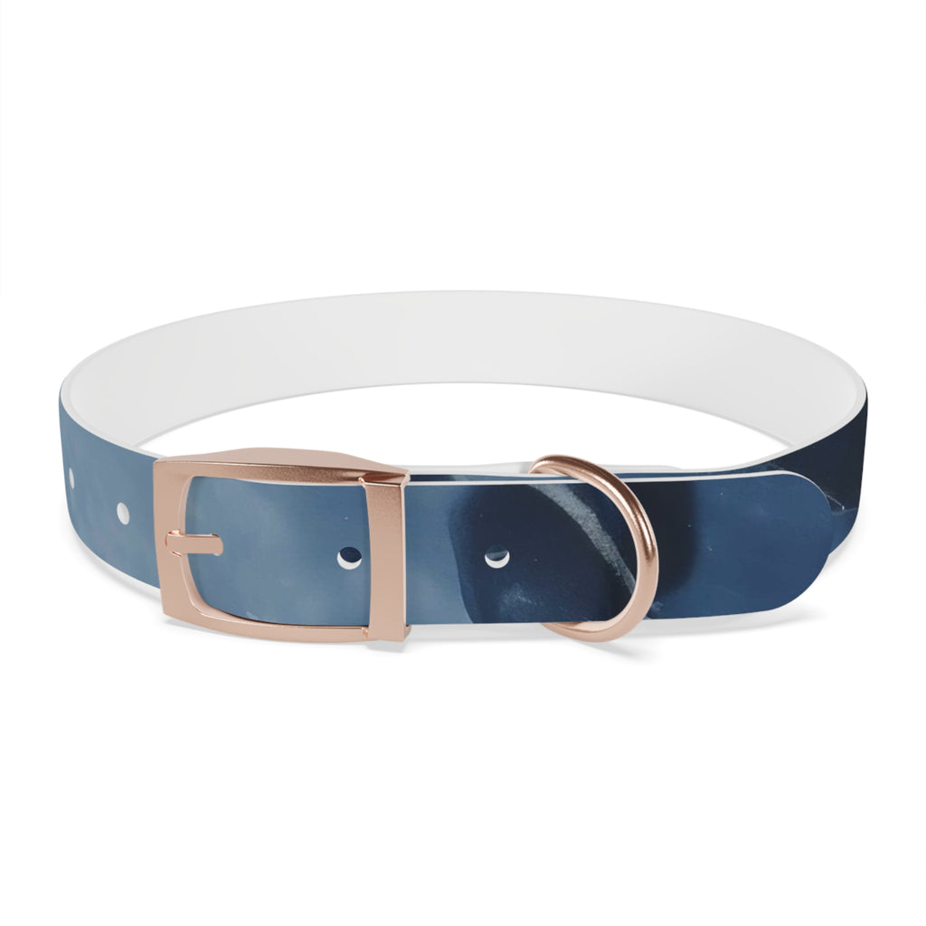 Modern Gradient Dog Collar Marble