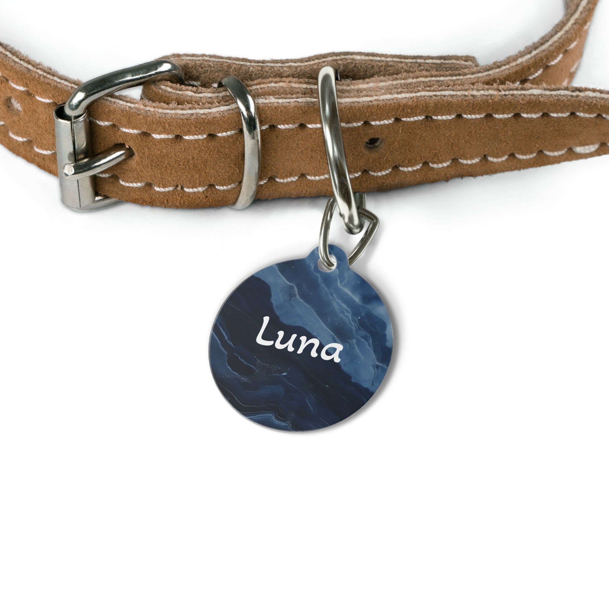 Pet Tag — Blue Marble Personalised Pet ID Tag