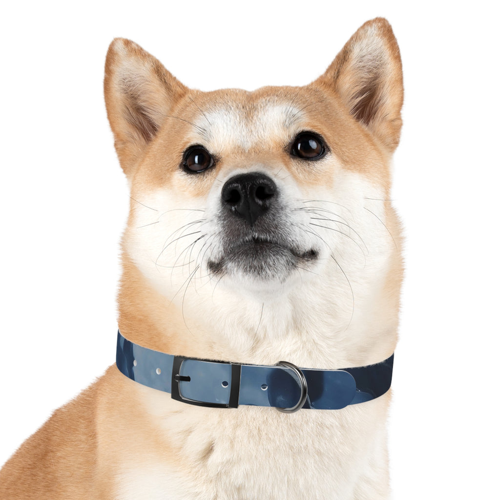 Modern Gradient Dog Collar Marble
