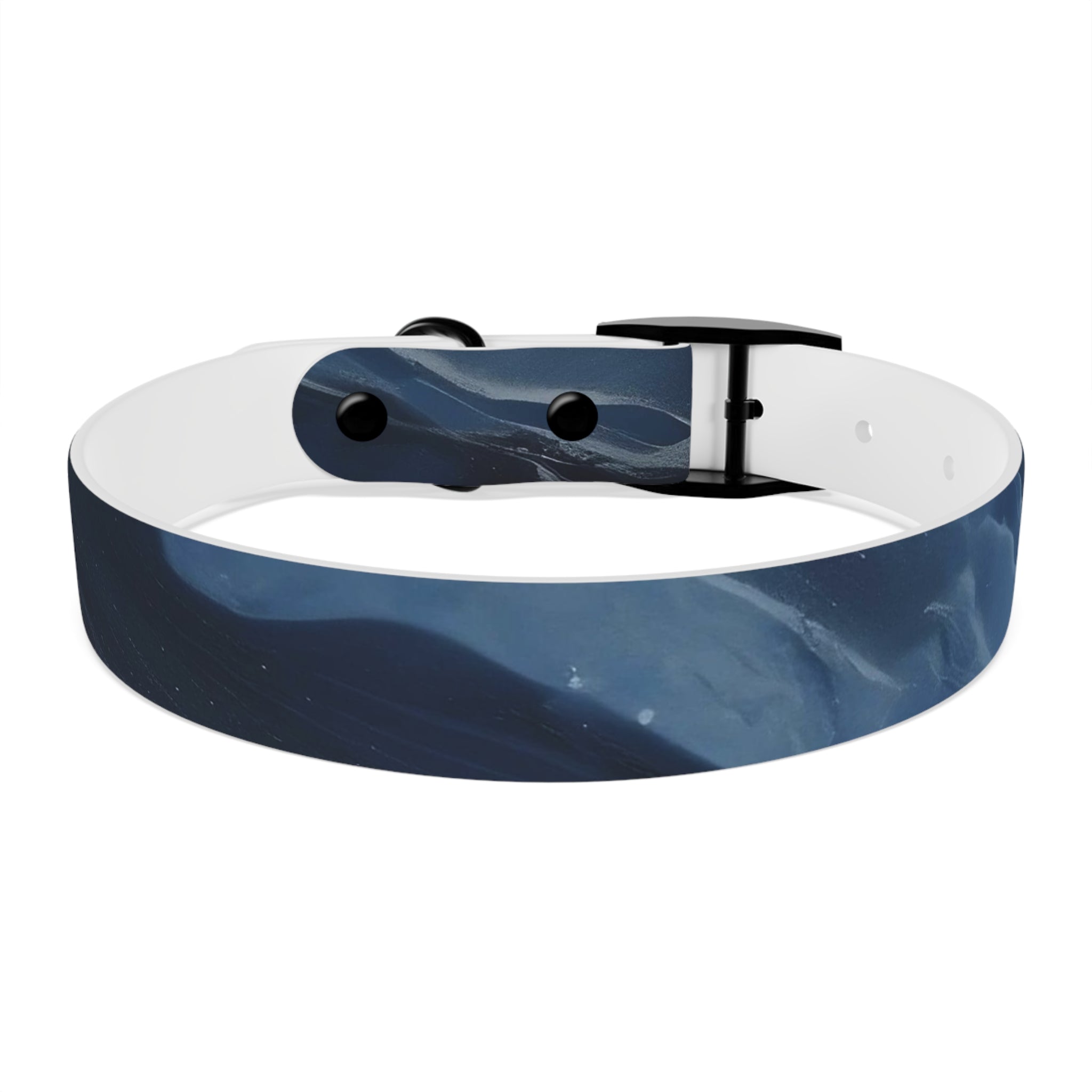 Modern Gradient Dog Collar Marble