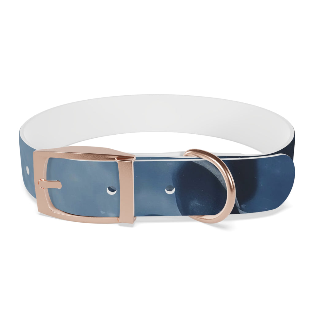 Modern Gradient Dog Collar Marble