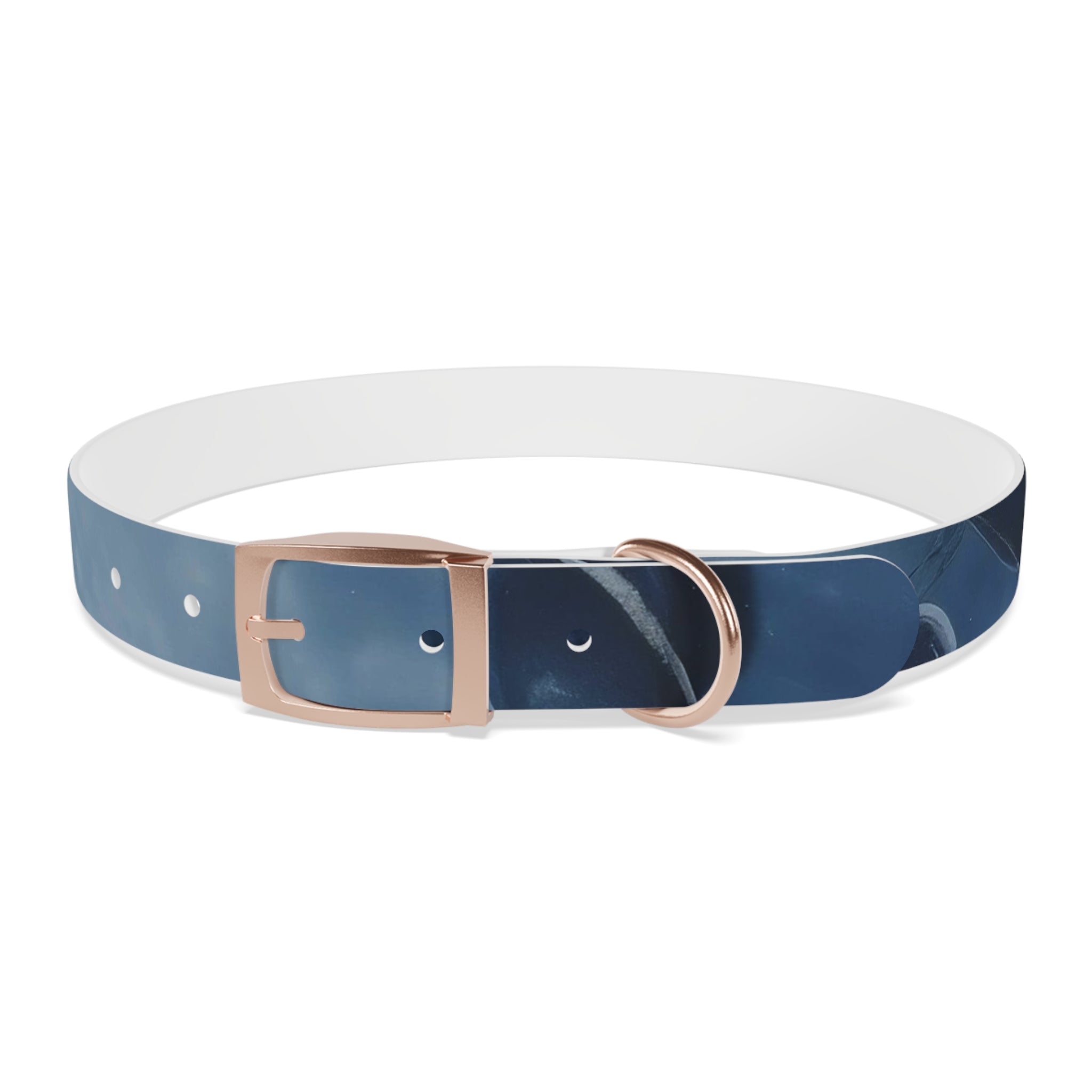 Modern Gradient Dog Collar Marble