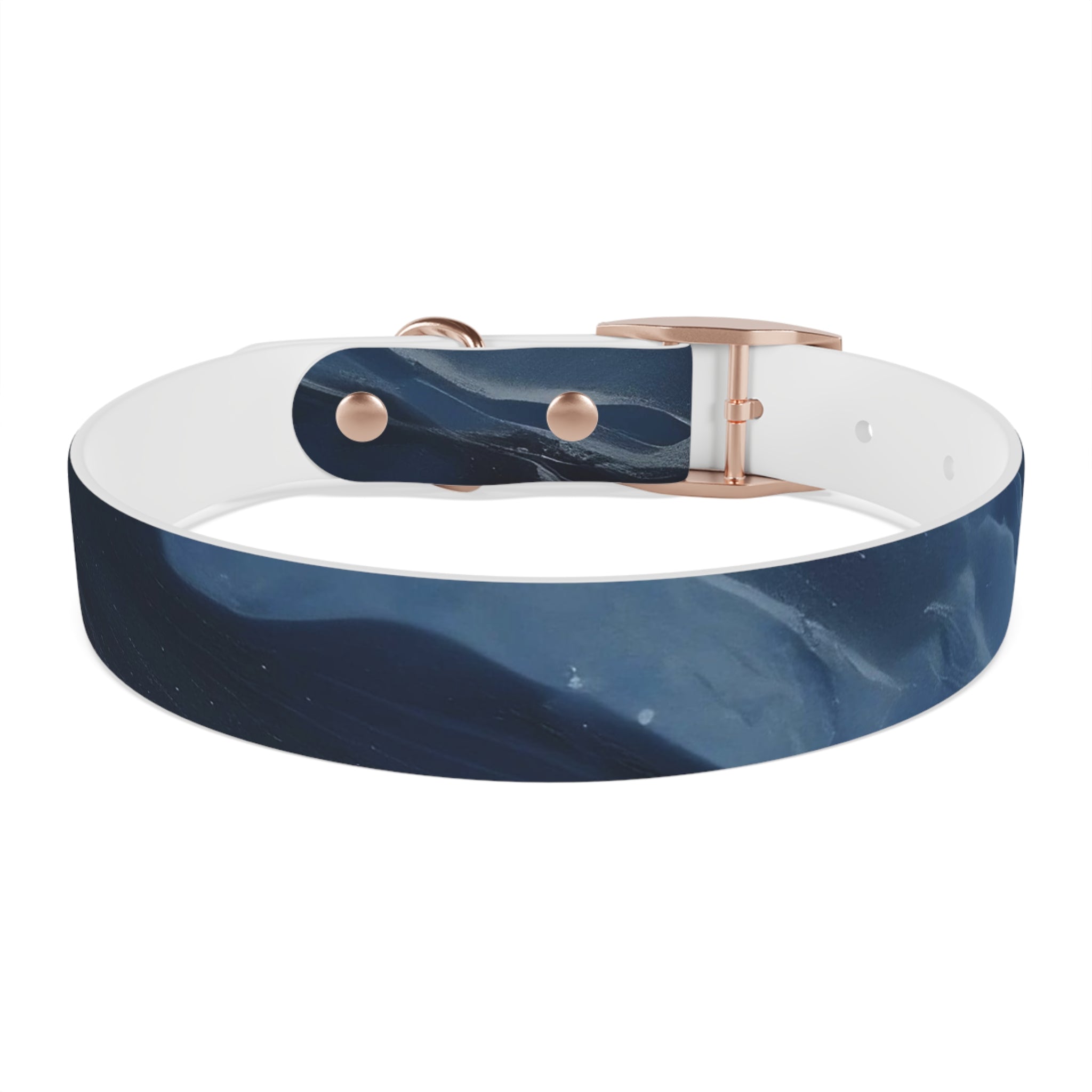 Modern Gradient Dog Collar Marble