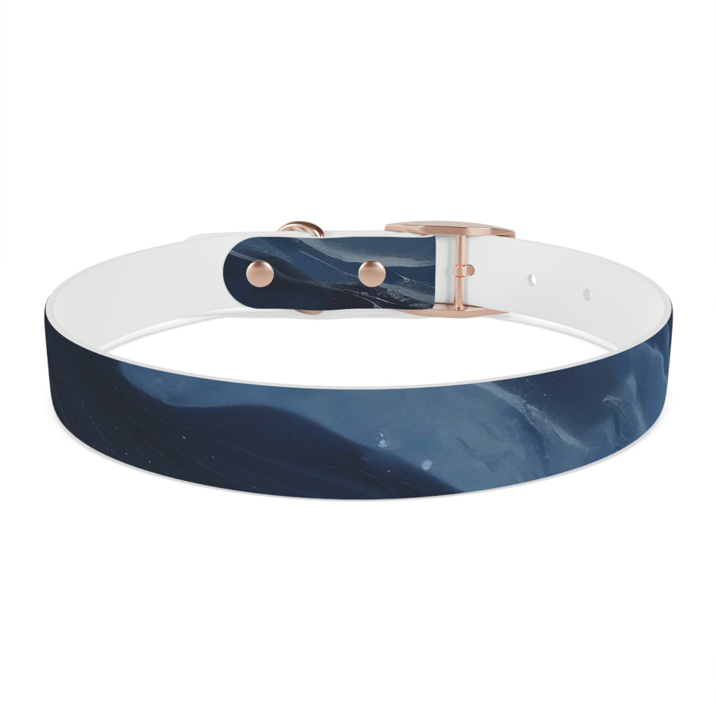 Modern Gradient Dog Collar Marble