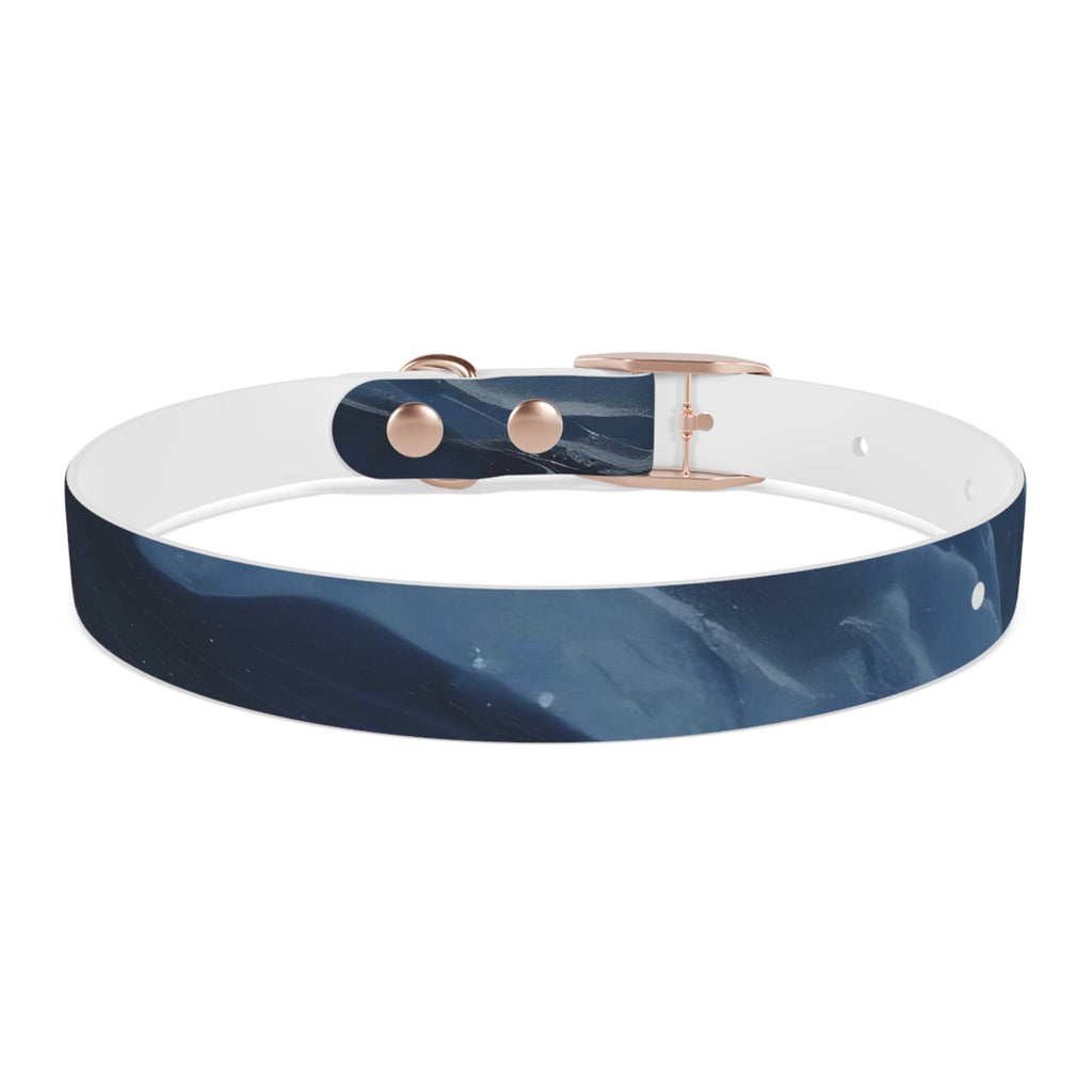 Modern Gradient Dog Collar Marble