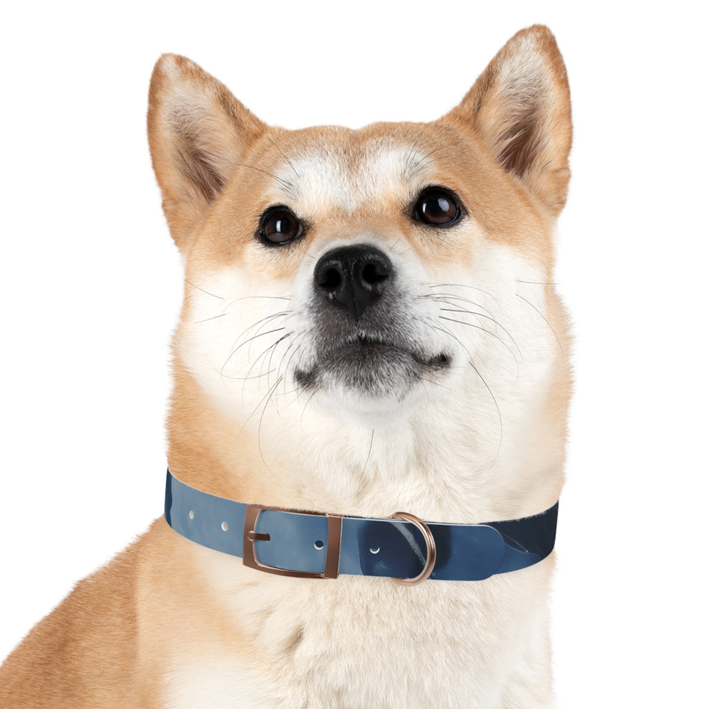 Modern Gradient Dog Collar Marble