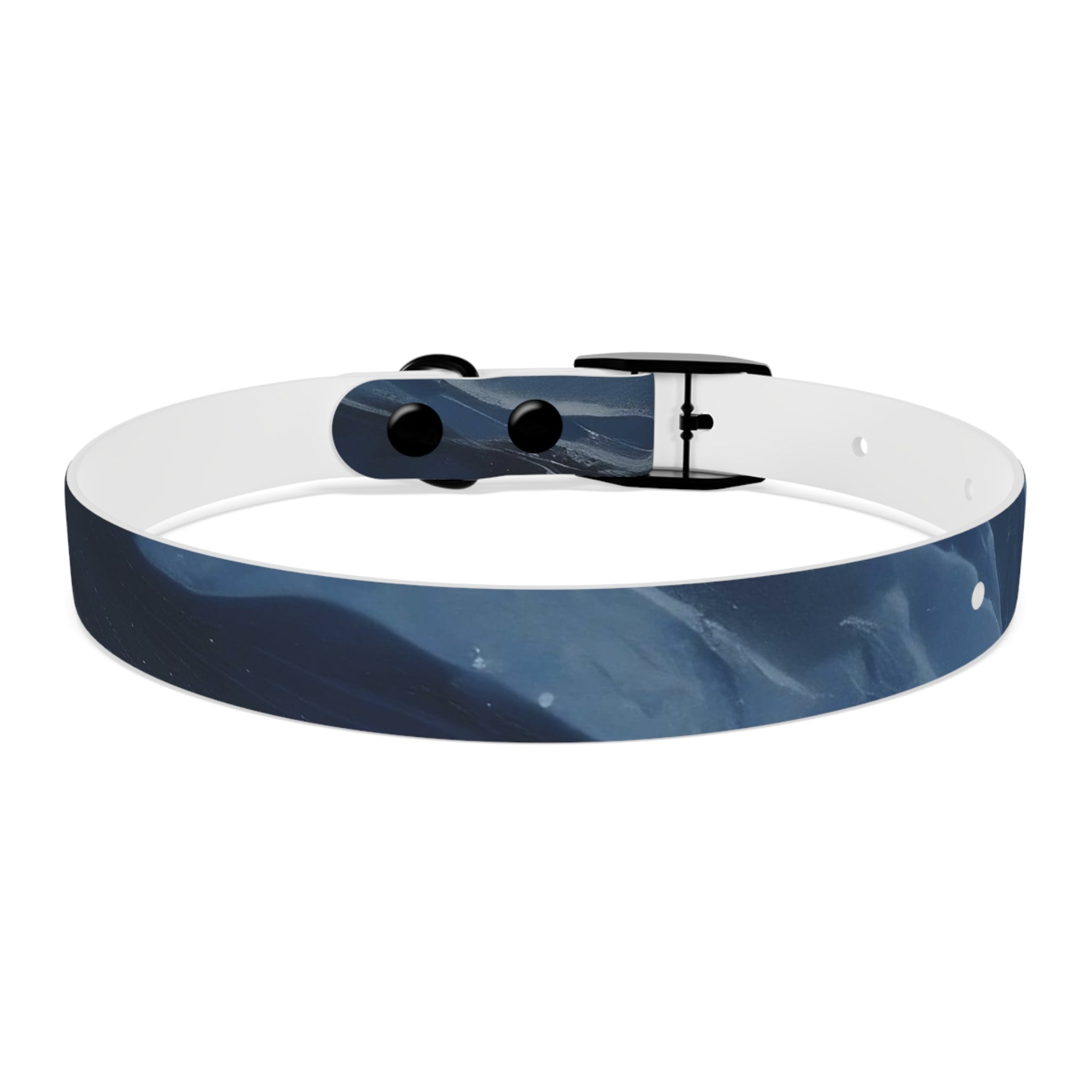 Modern Gradient Dog Collar Marble
