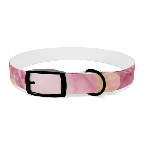 Modern Gradient Dog Collar Vibrant marble