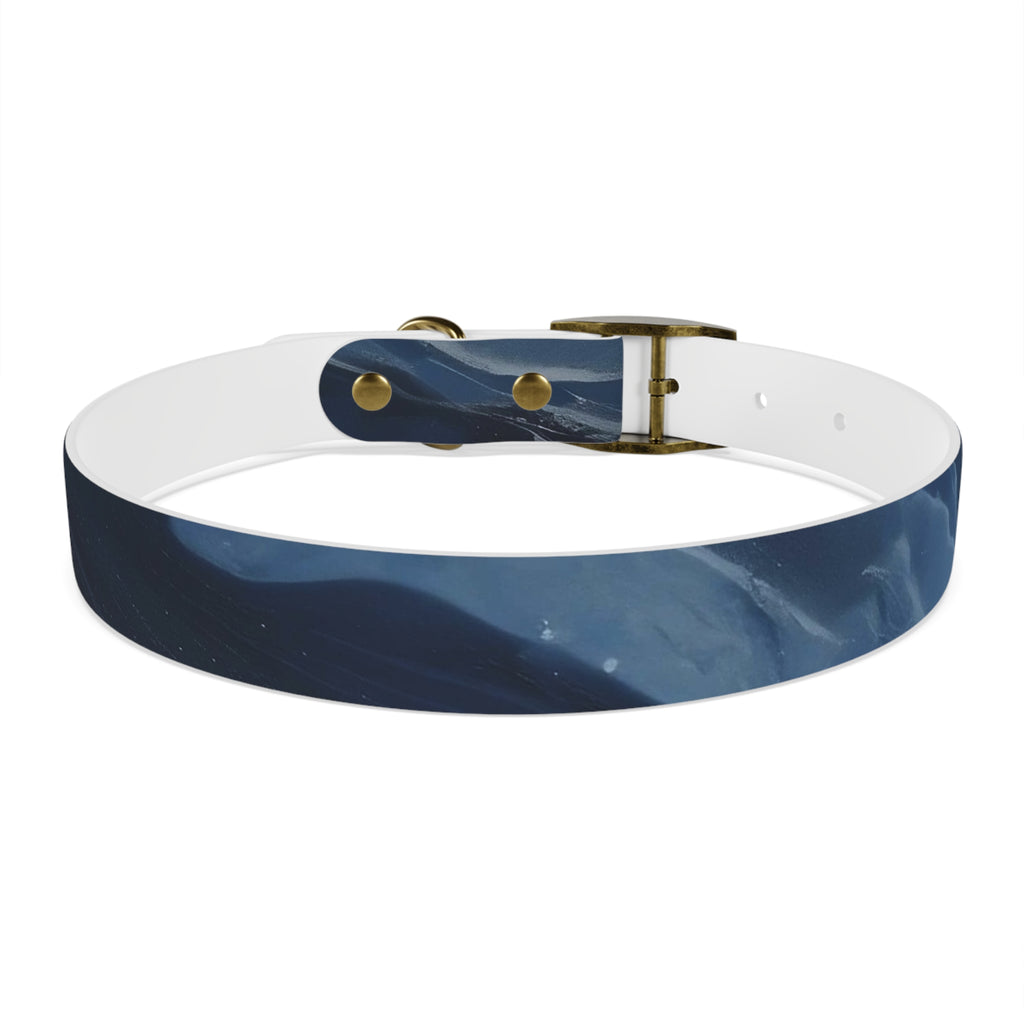 Modern Gradient Dog Collar Marble